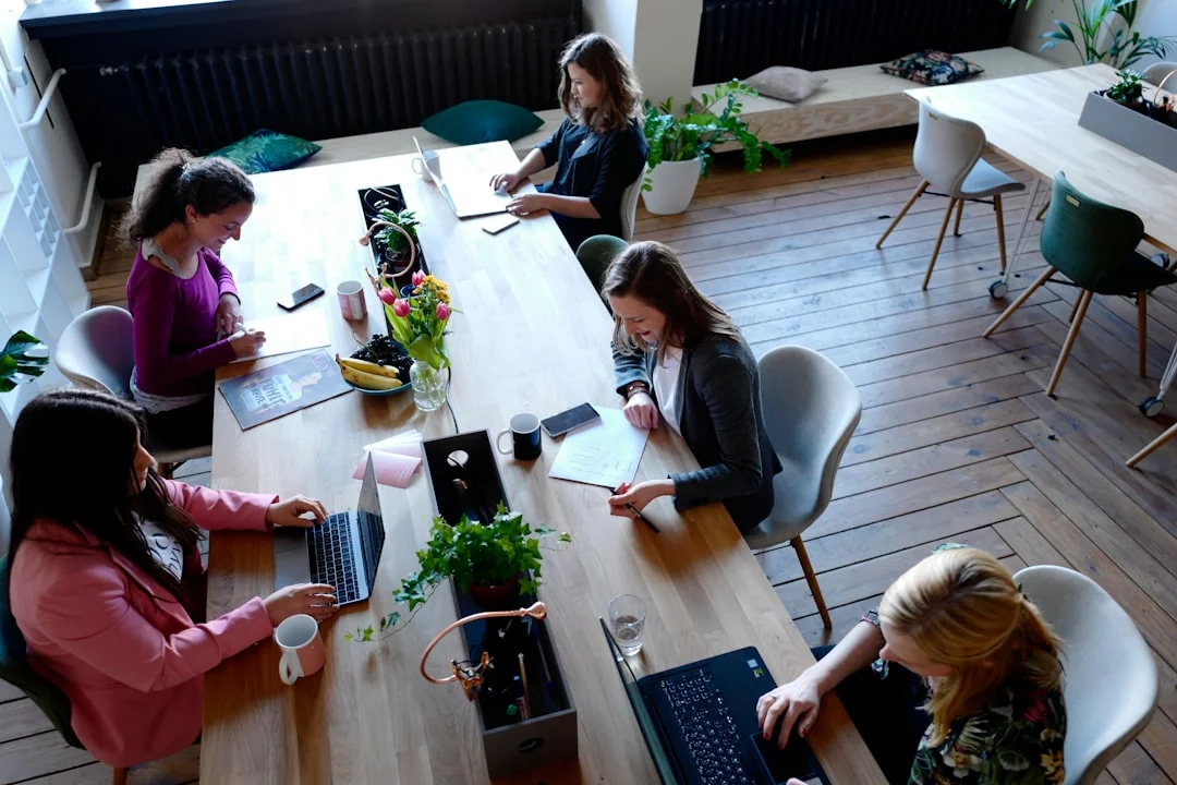Facebook page of an entrepreneurs social media on desktop and mobile.